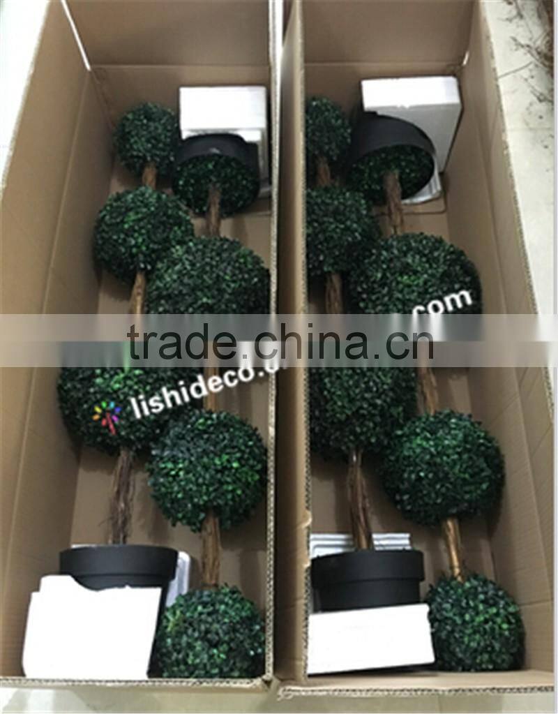 120cm artificial mistletoe tree topiary