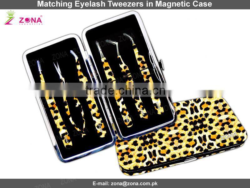 Gold Matching Volume Lash Tweezers Single Pc. Set / Get Best Volume Lash Tweezers Under Your Private Labels From ZONA-PAKISTAN