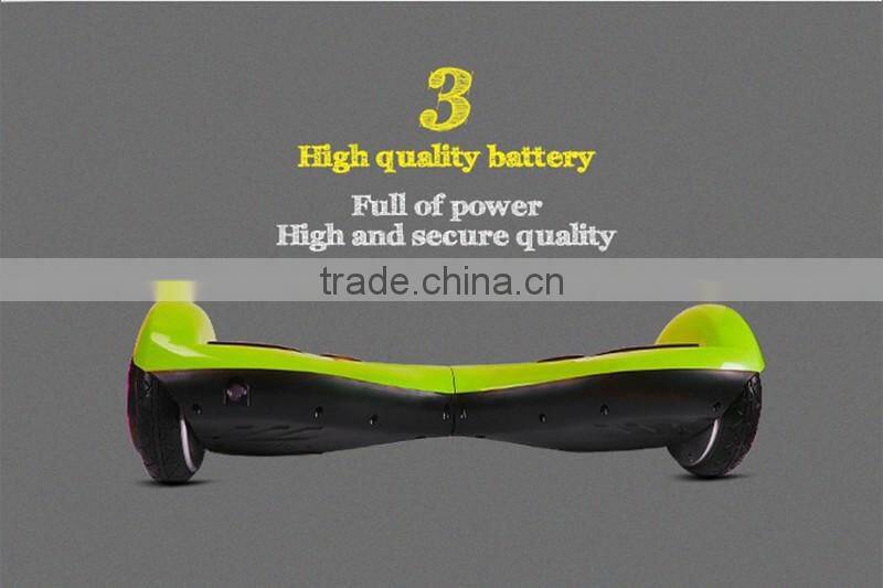 2 Wheel Motorized Scooter Self Smart Balance Scooter Electric Skateboard Hoverboard for Kids