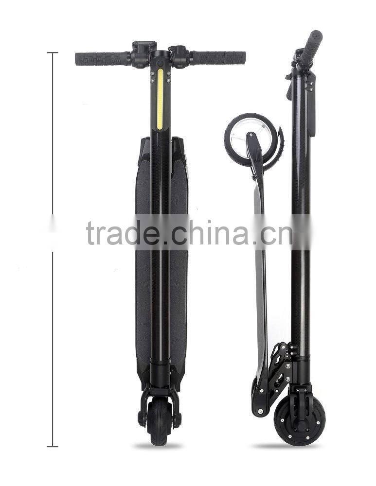 2016 New Products Carbon Fiber Folding Lightest electric motorcycle With Good Quality