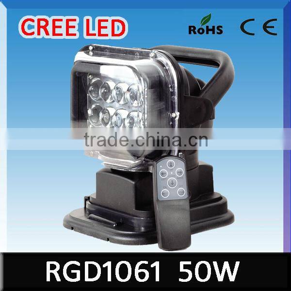 cree remote control led light for fishing boat