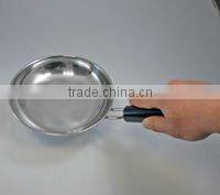 Kitchenware Saute Pan with Wood Vertical handle for Japanese rice bowl dish