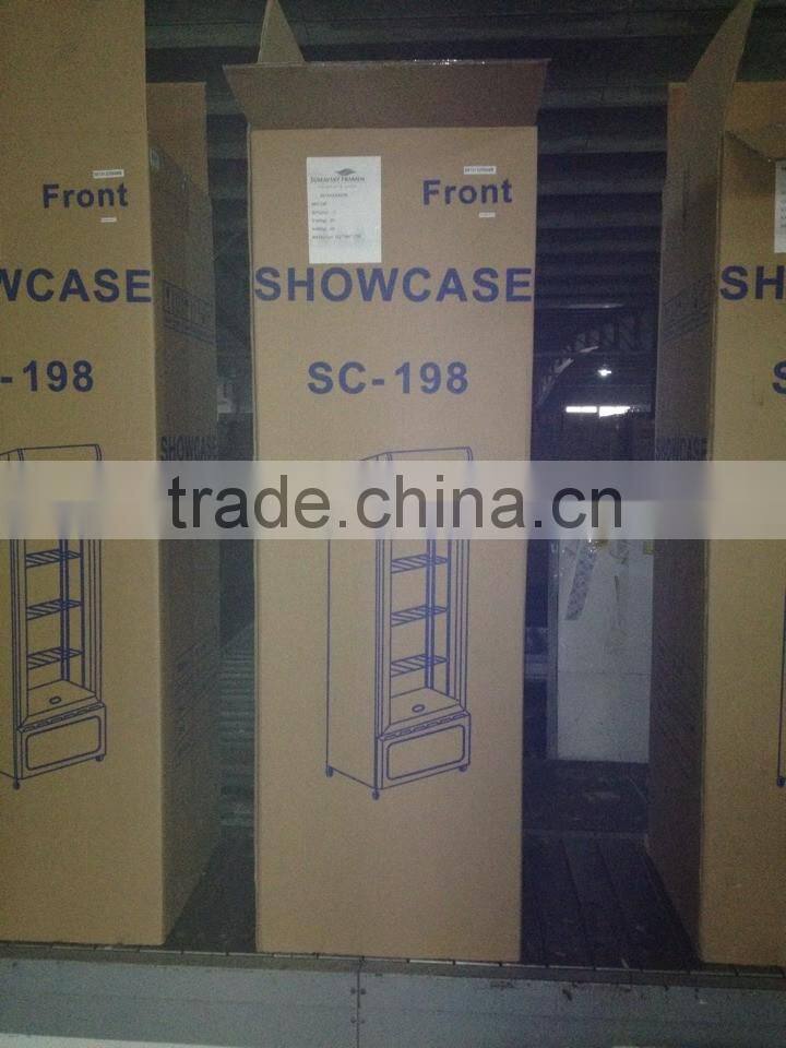 supermarket showcase glass door display refrigerator restaurant refrigerator