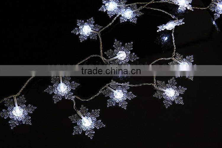 TZFEITIAN IP44 transformer falling snowflake decoration string light