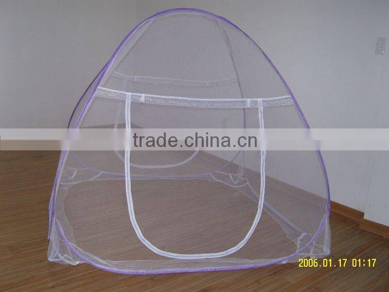 folded mosquito net