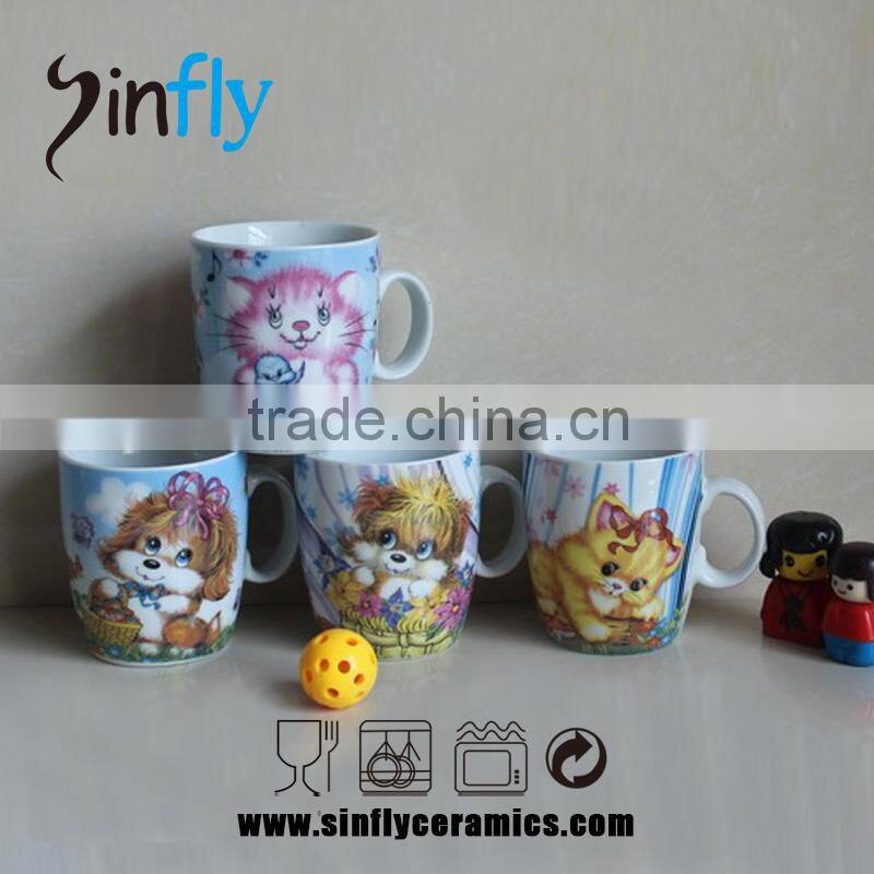 Hot selling 11OZ custome decal ceramic mugs christmas mug