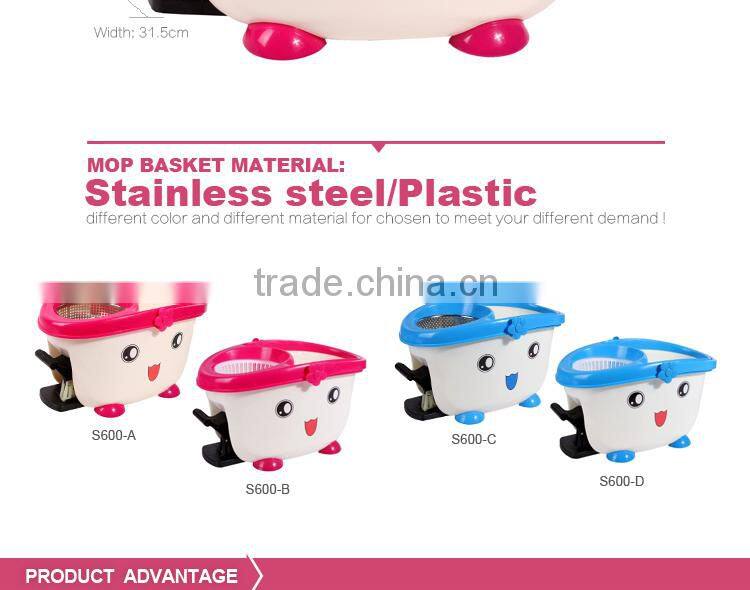 Uesful for all ages small mop buckets 360