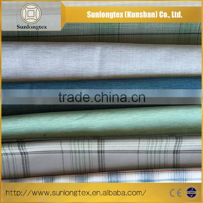 New style Low Cost 100%polyester Shirt Fabric
