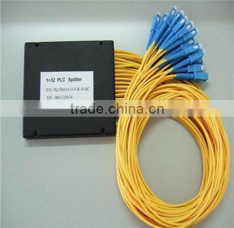 Singlemode SC/APC 1X32 Optical fiber PLC splitter,fiber optic splitter for GPON&EPON application