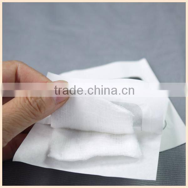 sterile cotton filled gauze sponge