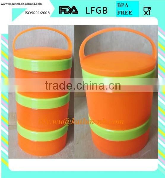 plastic Pro stak with additional jars for powder and a twist lock pill tray