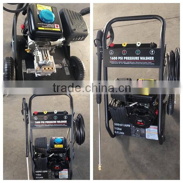High pressure washer 1700 psi with honda type gasoline engine GX160 for garden and agriclture