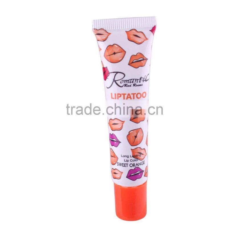 Romatic Bear matte liquid long lasting lipstick peel off gloss for the sexy full lips