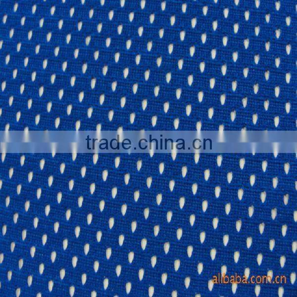 100% polyester knitting mesh fabric for sportswear, lining