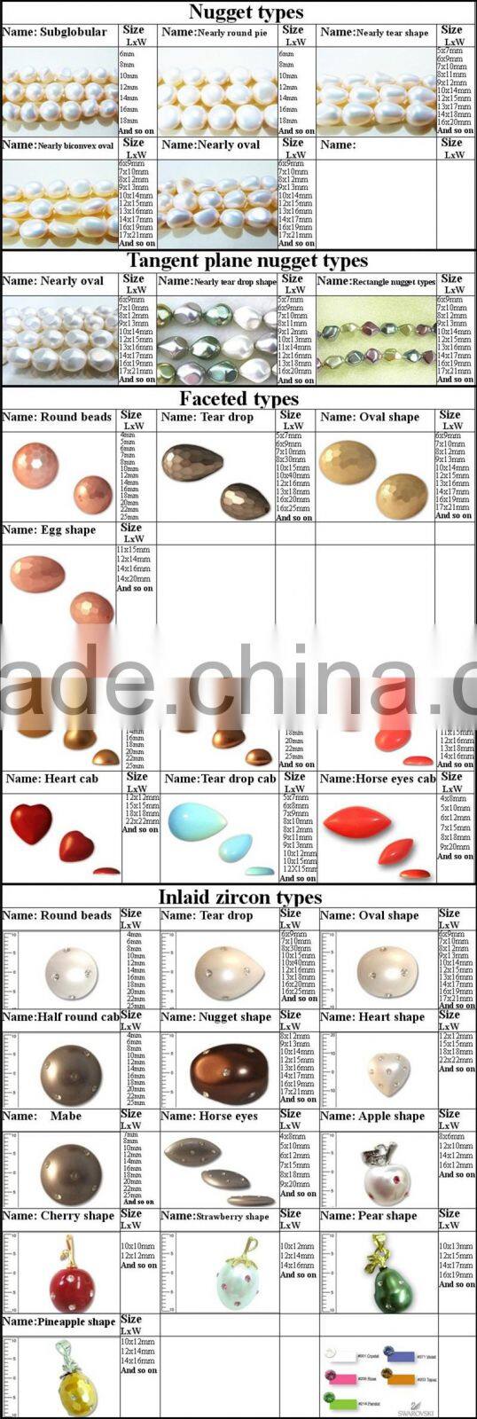 Good quality loose real mother of pearl strand