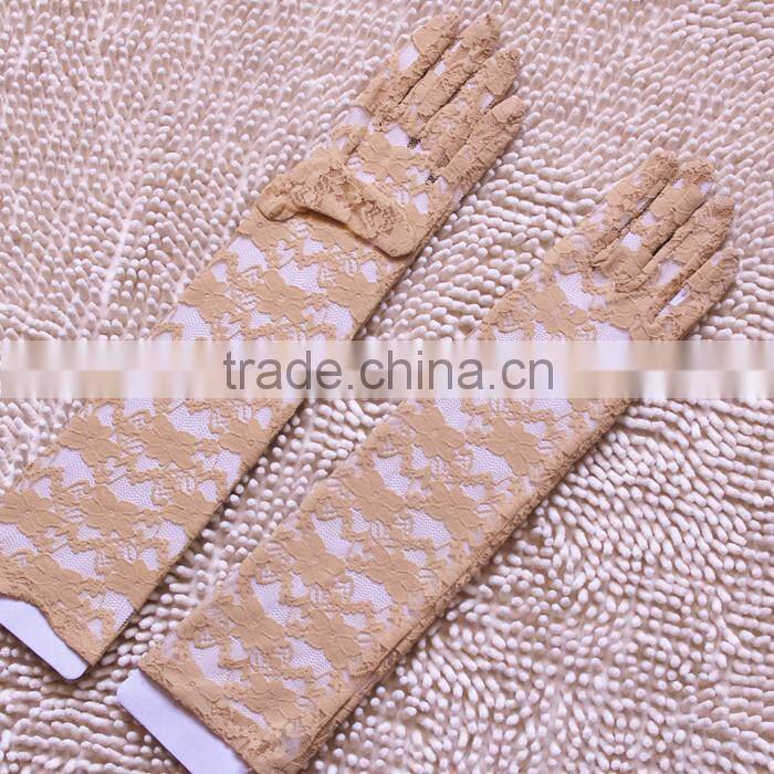 Fashion Long Hand Sleeve Sex Lace Gloves