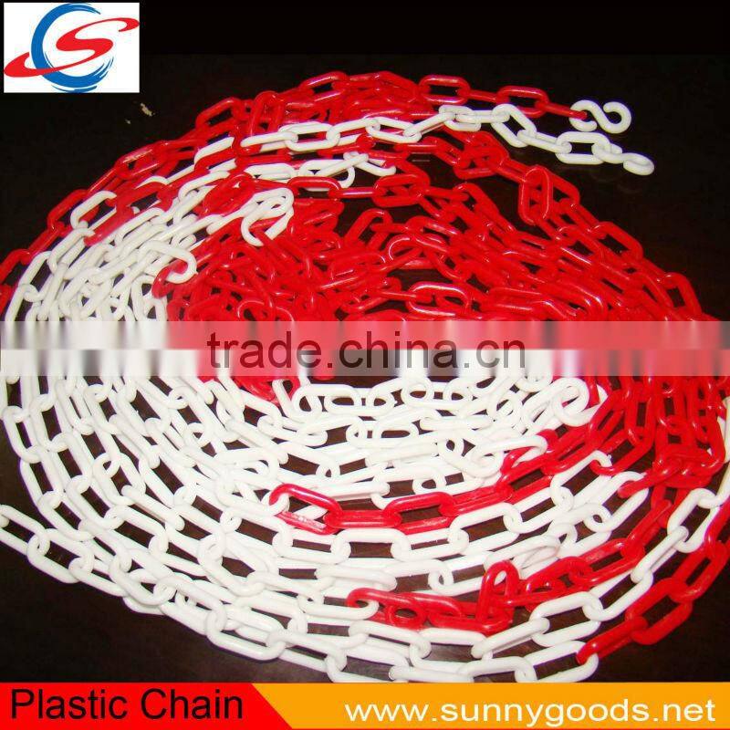 8mm pp colorful plastic chain link fence