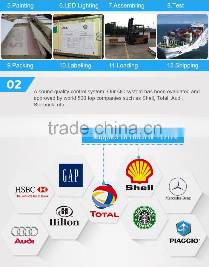 different styles decorative metal alphabet letters