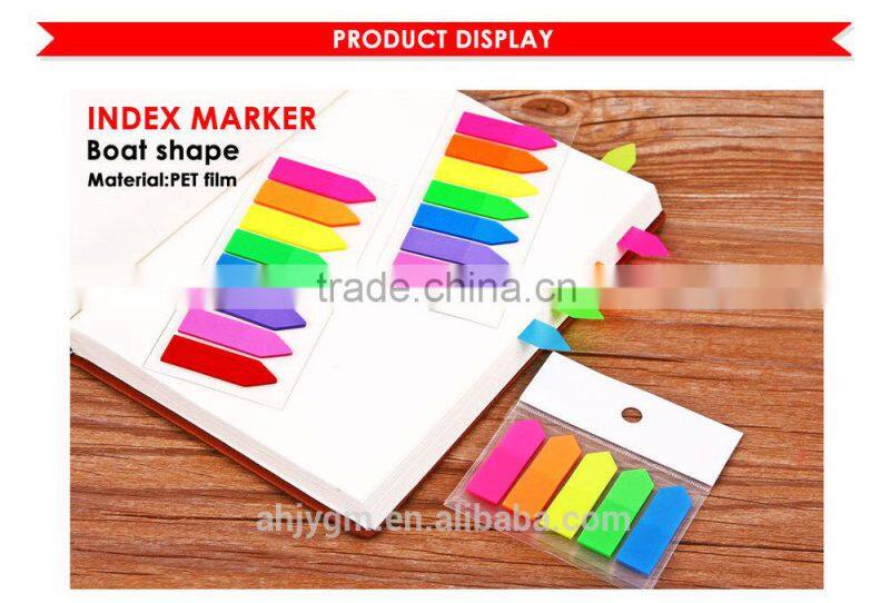 Good Quality Boat Shape PET Film Color Index Marker