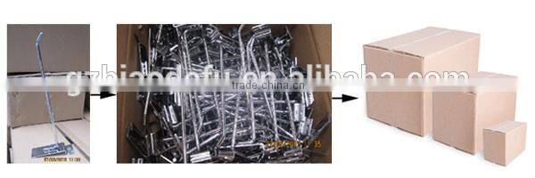 Oval bar double wires metal wire prong