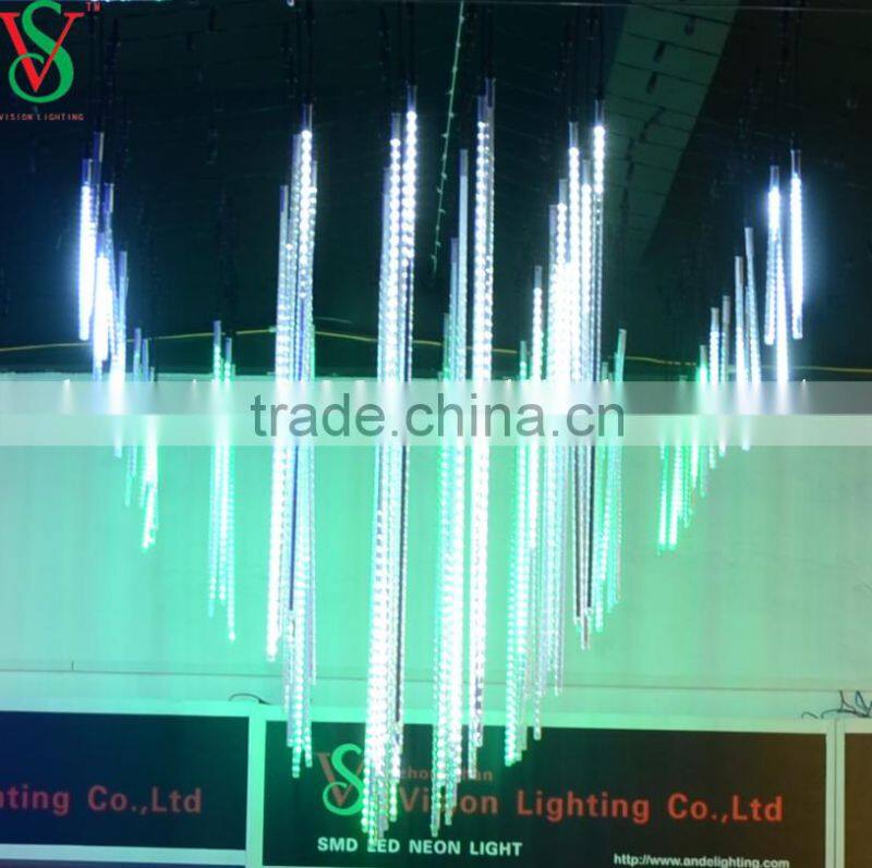 12V 50cm waterproof disposable meteor led shower light