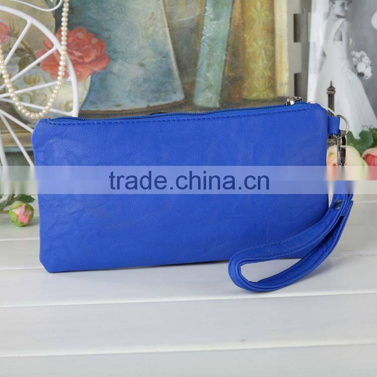 leather pu rose flower purses mobile bag