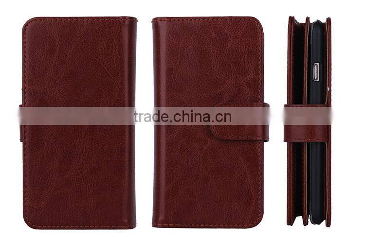Wholesale Cell Phone Case For iP 6/Wallet Leather Cell Phone Case