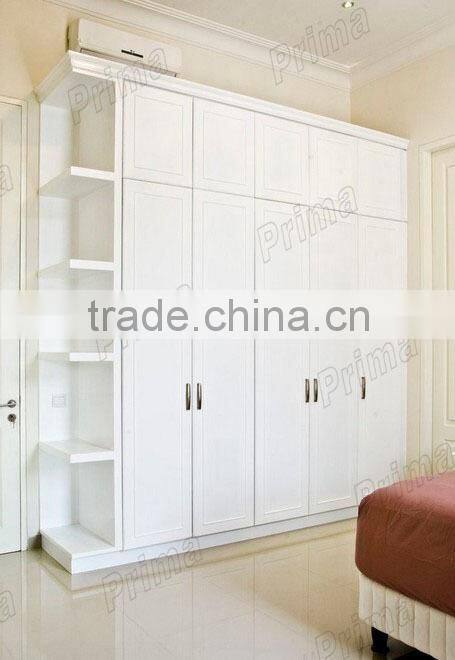 Double swing door disassembled steel wardrobe cabinet
