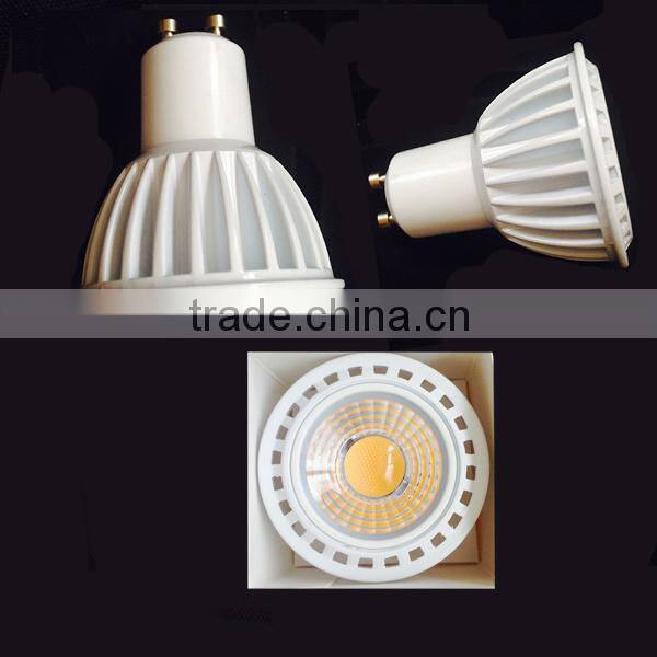 cob led spotlight gu10 led spotlight 120 degree beam angle lens