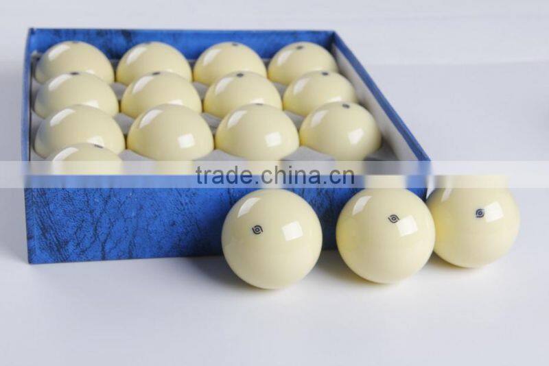 Tournament blue dot 16 pcs pool billiard cue balls 57.2mm (2-1/4").