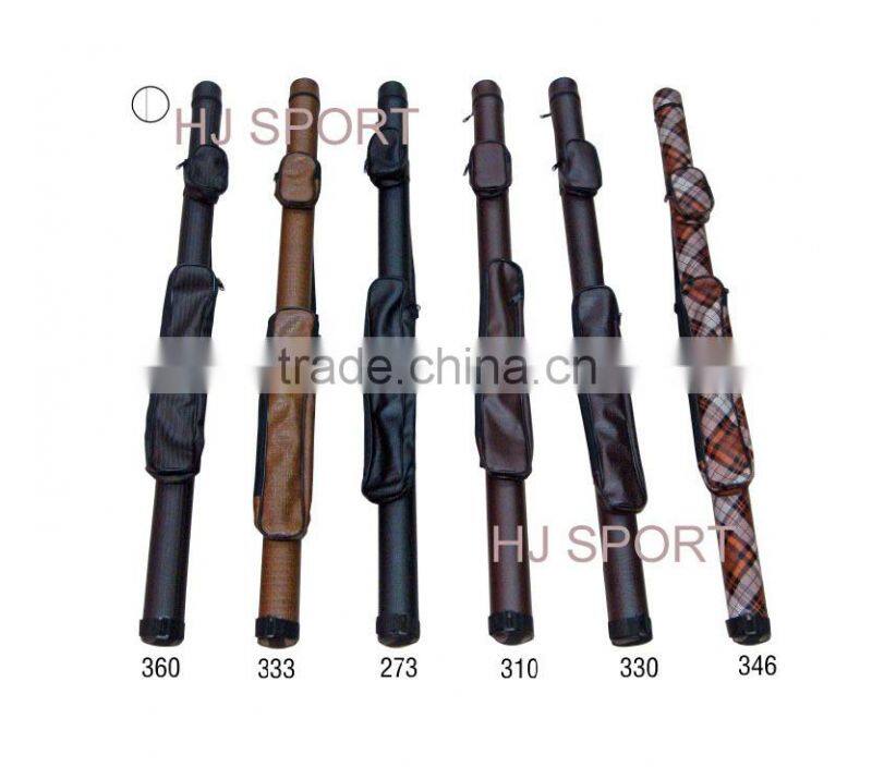 1/2pc,3/4pc, 1-pc fabric plastic cue case (2 opener)