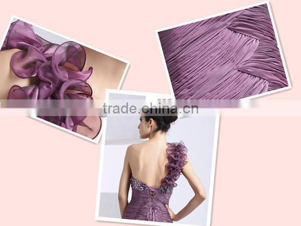 Fashion new style sexy dress designer names long dresses purple lace party dress