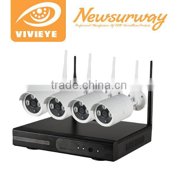 Full HD 720P WIFI NVR and WIFI Camera wifi nvr kit cctv ahd kits Wireless Smart Home Security System