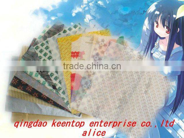 custom logo tissue paper printed