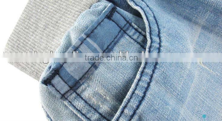 European style trendy denim new design kids shorts