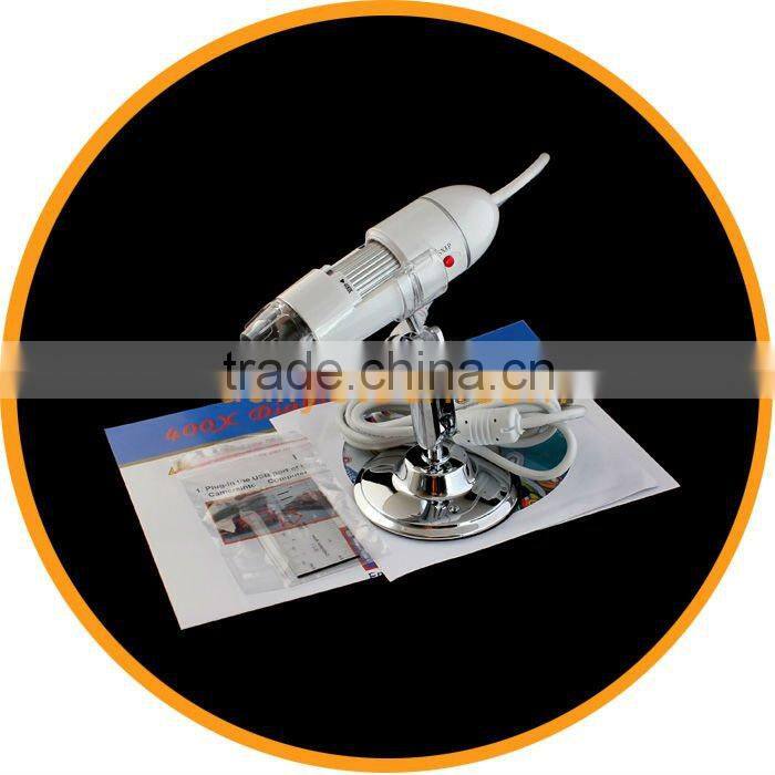 25X - 400X 2MP USB Portable Digital Microscope for PC from dailyetech
