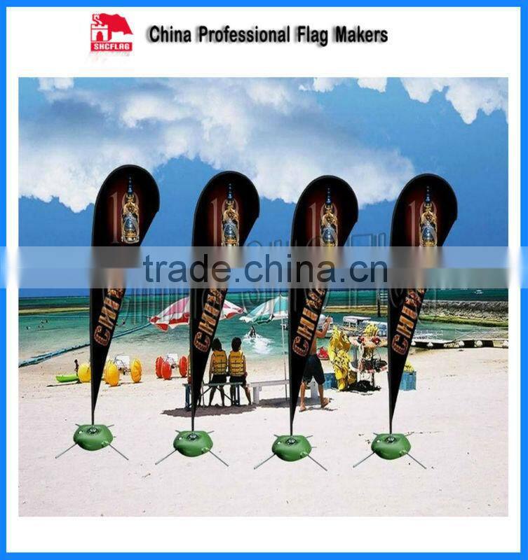 SHC custom outdoor indoor garden flag pole and base