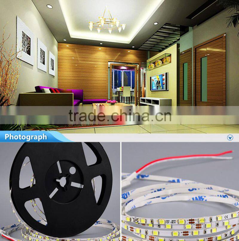 Ultra bright 60leds/m waterproof IP68 SMD 2835 flexible led strip
