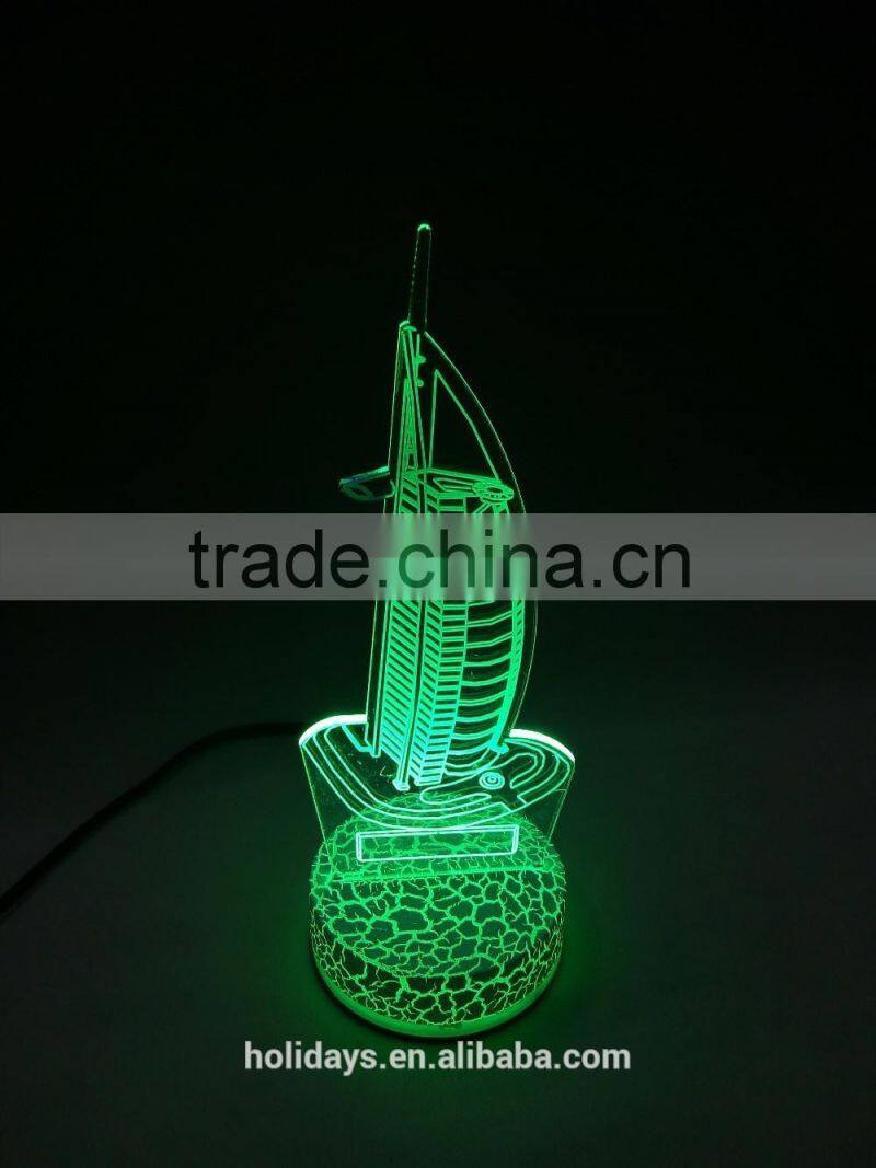 JM-3D07 yiwu jiumei seven color 3d led night light baby