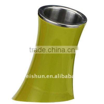 Stainless steel double wall ice bucket