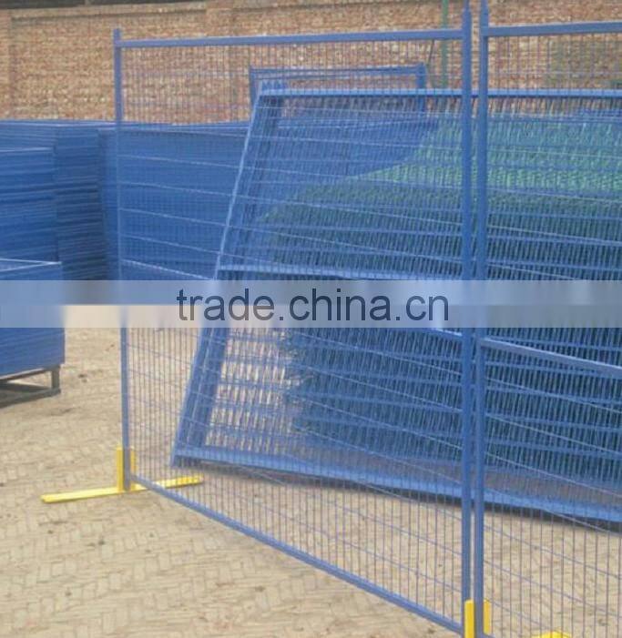 Manufacturers recommend products temporary mobile guard rail / fence net