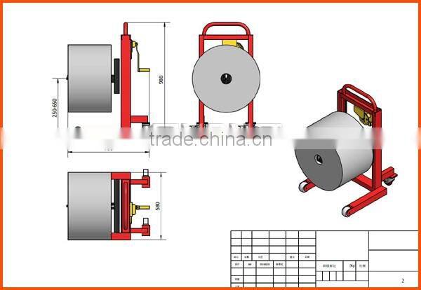 SINOLIFT CTY300 Customized Paper Roll Hand Winch Stacker