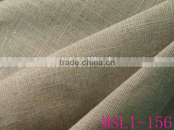 100% wholesale natural linen fabric