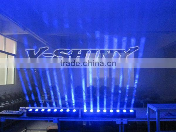 rgbw quad-color 8x10w cree bar stage light