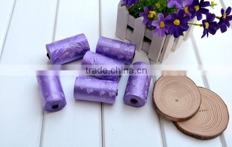 Tianle Factory supply waste bag custom printed plastic dog poop bag