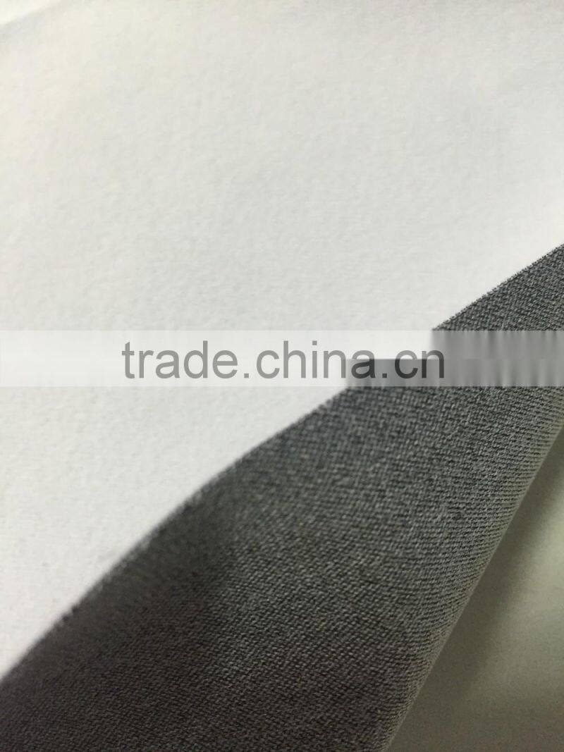 knitted digital printing polyester block out dispaly fabric