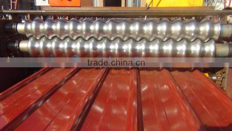 DIXIN 1050/1064 sheet roll forming machine/roof wall panel sheet making machine