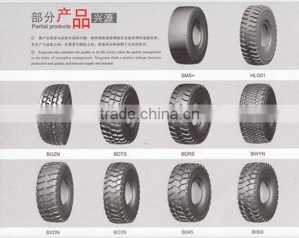 Earthmover Tyres Hilo Brand 14.00R24 OTR tyres Construction tyres