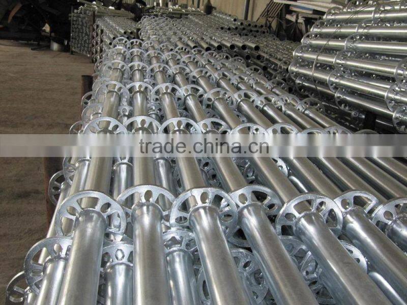 Scaffolding accessories ringlock vertical part rosette & ledger part end