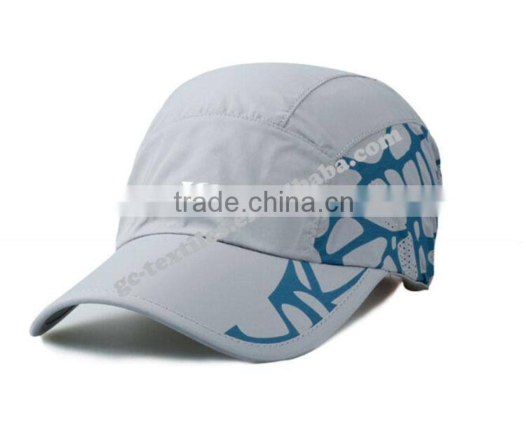 hot selling soft breathable fabric printing logo running mesh sports caps